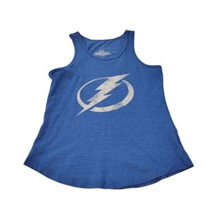 Tampa Bay Lightning Women's Small Blue Tank Top Used